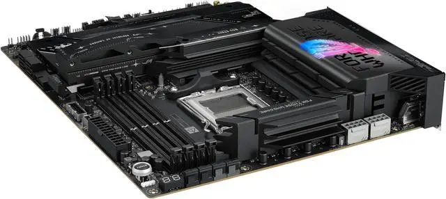 Alt view image 12 of 15 - ASUS ROG STRIX X870E-E GAMING WIFI AMD AM5 X870 ATX motherboard 18+2+2 power stages, Dynamic OC Switcher, Core Flex, DDR5 AEMP, WiFi 7, 5x M.2, PCIe 5.0, Q-Release Slim, USB4, AI OCing & Networking