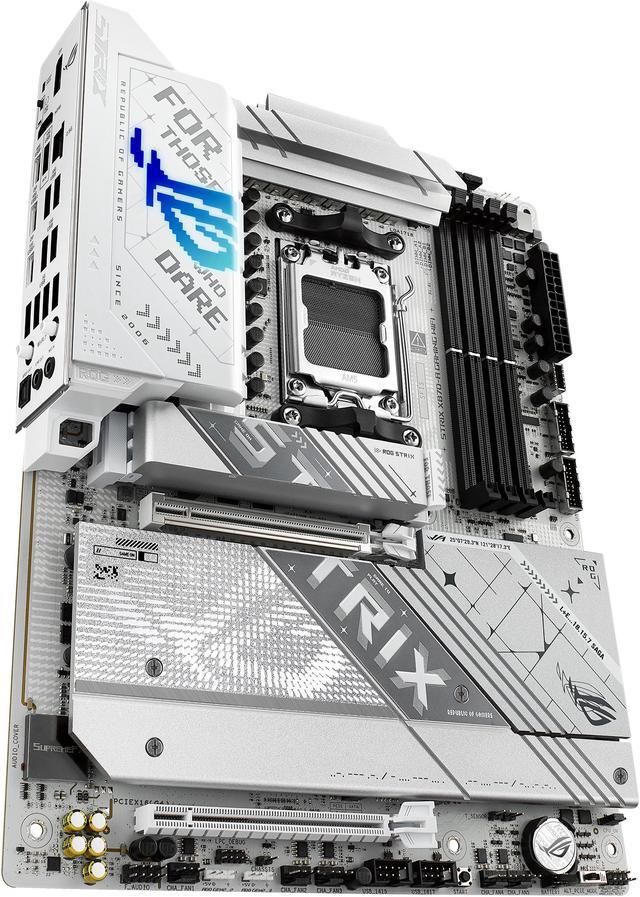 Alt view image 6 of 12 - ASUS ROG STRIX X870-A GAMING WIFI AMD AM5 X870 ATX motherboard 16+2+2 power stages, Dynamic OC Switcher, Core Flex, DDR5 AEMP, WiFi 7, 4x M.2, PCIe 5.0, Q-Release Slim, USB4, AI OCing & Networking