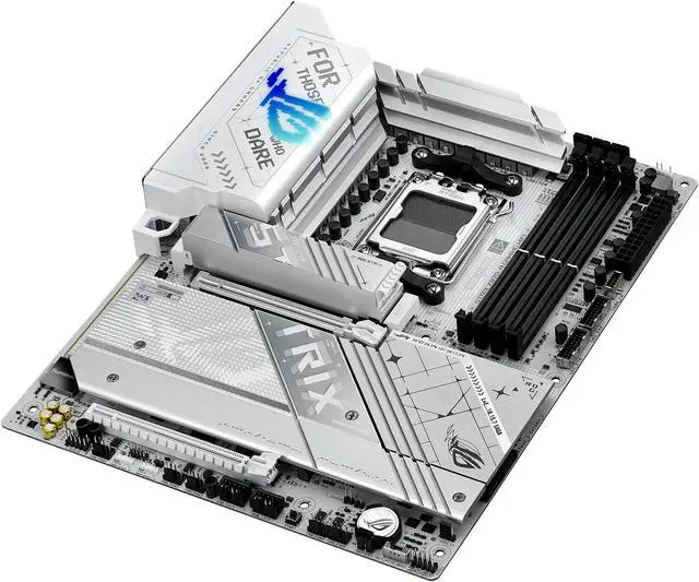 Alt view image 8 of 12 - ASUS ROG STRIX X870-A GAMING WIFI AMD AM5 X870 ATX motherboard 16+2+2 power stages, Dynamic OC Switcher, Core Flex, DDR5 AEMP, WiFi 7, 4x M.2, PCIe 5.0, Q-Release Slim, USB4, AI OCing & Networking