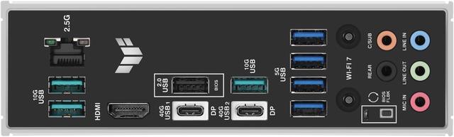 Alt view image 11 of 13 - ASUS TUF GAMING X870-PLUS WIFI AMD AM5 X870 ATX motherboard, 16+2+1, 80A SPS power stages, DDR5, PCIe 5.0 Ready, four M.2 slots, Wi-Fi 7, 2.5Gb LAN, HDMI, USB4 40Gbps, SATA 6 Gbps, USB 20Gbps Type-C