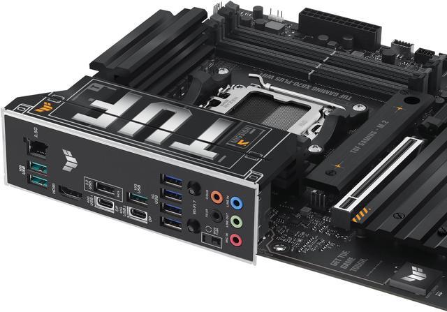 Alt view image 12 of 13 - ASUS TUF GAMING X870-PLUS WIFI AMD AM5 X870 ATX motherboard, 16+2+1, 80A SPS power stages, DDR5, PCIe 5.0 Ready, four M.2 slots, Wi-Fi 7, 2.5Gb LAN, HDMI, USB4 40Gbps, SATA 6 Gbps, USB 20Gbps Type-C