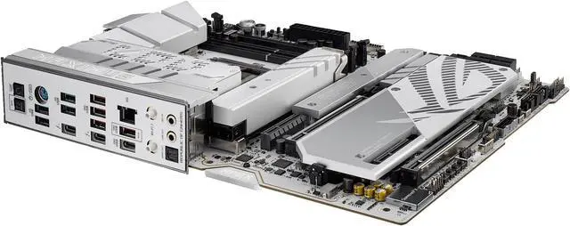 Alt view image 10 of 13 - ASUS ROG MAXIMUS Z890 APEX Intel® Z890 LGA 1851 ATX motherboard, Advanced AI PC-ready, 22+2+1+2 stages, DDR5, WiFi 7, 5G LAN, 3x PCIe® 5.0 M.2, Thunderbolt™ 4, USB Type-C®, AI OC, Cooling & Networking