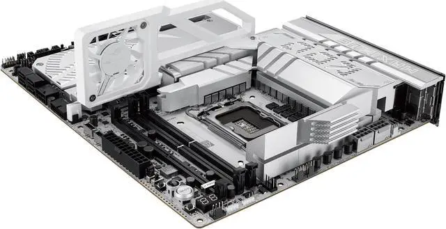 Alt view image 13 of 13 - ASUS ROG MAXIMUS Z890 APEX Intel® Z890 LGA 1851 ATX motherboard, Advanced AI PC-ready, 22+2+1+2 stages, DDR5, WiFi 7, 5G LAN, 3x PCIe® 5.0 M.2, Thunderbolt™ 4, USB Type-C®, AI OC, Cooling & Networking