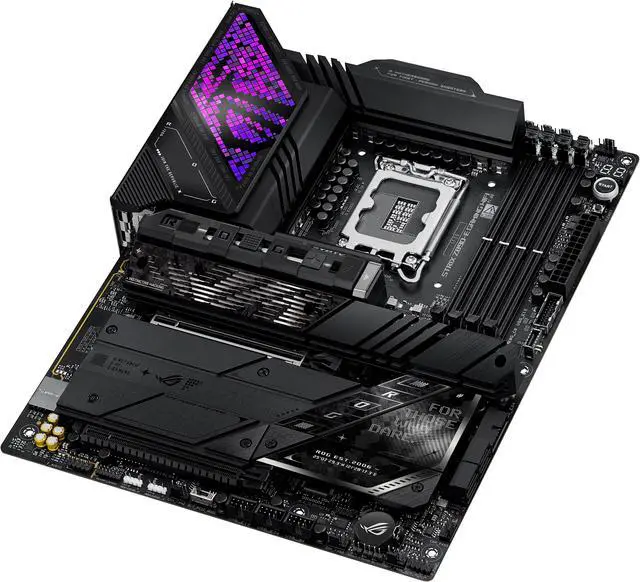 Alt view image 7 of 12 - ASUS ROG STRIX Z890-E GAMING WIFI Intel® Z890 LGA 1851 ATX motherboard, Advanced AI PC-ready, 18+2+1+2 stages, DDR5, WiFi 7, 7x M.2, Thunderbolt™ 4, USB Type-C®, AI Overclocking, Cooling & Networking