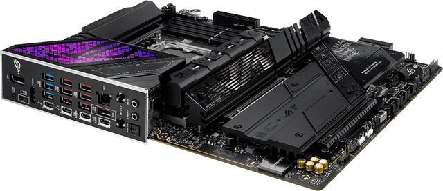 Alt view image 10 of 12 - ASUS ROG STRIX Z890-E GAMING WIFI Intel® Z890 LGA 1851 ATX motherboard, Advanced AI PC-ready, 18+2+1+2 stages, DDR5, WiFi 7, 7x M.2, Thunderbolt™ 4, USB Type-C®, AI Overclocking, Cooling & Networking