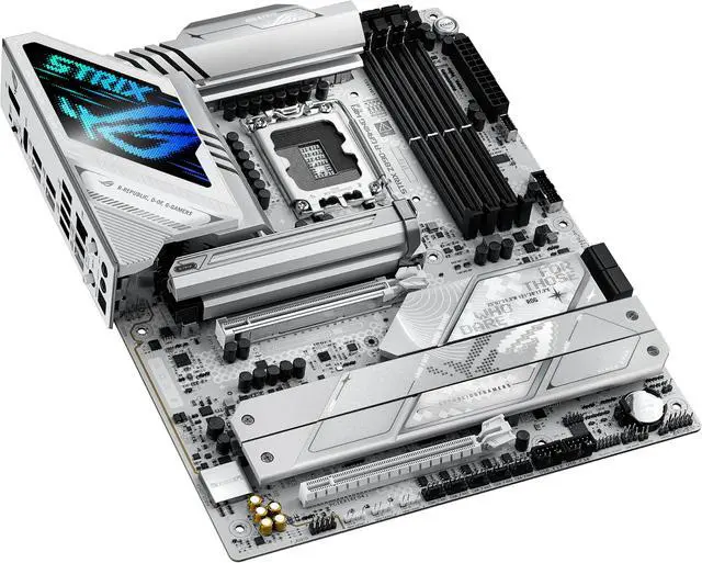 Alt view image 8 of 15 - ASUS ROG STRIX Z890-A GAMING WIFI Z890 LGA 1851 ATX motherboard, Intel® Core™ Ultra Series 2 Ready, Advanced AI PC-ready, 16+2+1+2 stages, DDR5, WiFi 7, 2.5G, 5x M.2, Thunderbolt™ 4, USB Type-C, AI OC