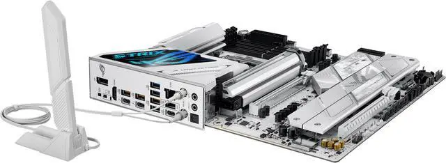 Alt view image 10 of 15 - ASUS ROG STRIX Z890-A GAMING WIFI Z890 LGA 1851 ATX motherboard, Intel® Core™ Ultra Series 2 Ready, Advanced AI PC-ready, 16+2+1+2 stages, DDR5, WiFi 7, 2.5G, 5x M.2, Thunderbolt™ 4, USB Type-C, AI OC