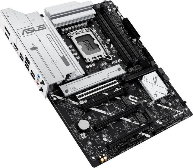 Alt view image 6 of 9 - ASUS PRIME Z890-P WIFI Z890 LGA 1851 ATX motherboard, Intel® Core™ Ultra Series 2 Ready, Advanced AI PC-ready, 14+1+1+2 power stage, DDR5, PCIe® 5.0, Thunderbolt™ 4 USB Type-C®, 4x M.2, Wi-Fi 7, 2.5Gb