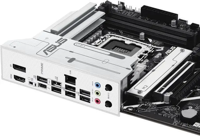 Alt view image 8 of 9 - ASUS PRIME Z890-P WIFI Z890 LGA 1851 ATX motherboard, Intel® Core™ Ultra Series 2 Ready, Advanced AI PC-ready, 14+1+1+2 power stage, DDR5, PCIe® 5.0, Thunderbolt™ 4 USB Type-C®, 4x M.2, Wi-Fi 7, 2.5Gb
