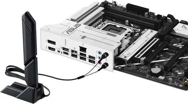 Alt view image 9 of 9 - ASUS PRIME Z890-P WIFI Z890 LGA 1851 ATX motherboard, Intel® Core™ Ultra Series 2 Ready, Advanced AI PC-ready, 14+1+1+2 power stage, DDR5, PCIe® 5.0, Thunderbolt™ 4 USB Type-C®, 4x M.2, Wi-Fi 7, 2.5Gb