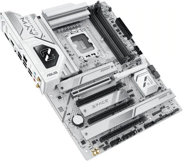 Alt view image 9 of 11 - ASUS Z890 AYW GAMING WIFI W ATX Z890 motherboard, Intel Core Ultra Series 2 Ready, Advanced AI PC-ready, 16+1+2+1 stages, DDR5, PCIe 5.0, Thunderbolt 4, USB Type-C, 4 x M.2, Wi-Fi 7,  2.5Gb LAN