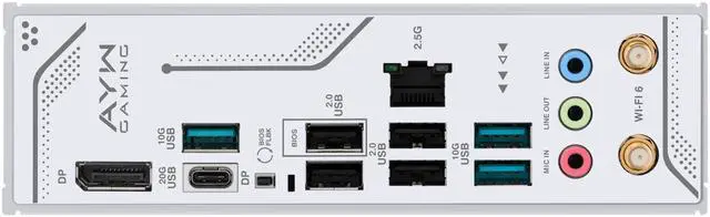 Alt view image 8 of 11 - ASUS Z890 AYW GAMING WIFI W ATX Z890 motherboard, Intel Core Ultra Series 2 Ready, Advanced AI PC-ready, 16+1+2+1 stages, DDR5, PCIe 5.0, Thunderbolt 4, USB Type-C, 4 x M.2, Wi-Fi 7,  2.5Gb LAN