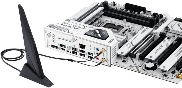 Alt view image 11 of 11 - ASUS Z890 AYW GAMING WIFI W ATX Z890 motherboard, Intel Core Ultra Series 2 Ready, Advanced AI PC-ready, 16+1+2+1 stages, DDR5, PCIe 5.0, Thunderbolt 4, USB Type-C, 4 x M.2, Wi-Fi 7,  2.5Gb LAN