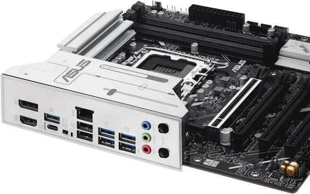 Alt view image 8 of 9 - ASUS PRIME Z890M-PLUS WIFI Z890 LGA 1851 mATX motherboard, Intel® Core™ Ultra Series 2 Ready, Advanced AI PC-ready, 10+1+2+1 80A power stages, DDR5, PCIe® 5.0, USB Type-C®, 3x M.2, Wi-Fi 7, 2.5Gb LAN