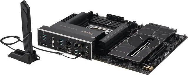 Alt view image 8 of 10 - ASUS ProArt Z890-CREATOR WIFI Z890 LGA 1851 ATX Motherboard, Intel® Core™ Ultra Processor Series 2 Ready, 16+2+1+2 stages, PCIe® 5.0, DDR5, Thunderbolt™ 5 Type-C®, 10+2.5 Gb LAN, WiFi 7, 5x M.2, AI OC