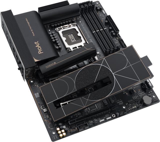 Alt view image 10 of 10 - ASUS ProArt Z890-CREATOR WIFI Z890 LGA 1851 ATX Motherboard, Intel® Core™ Ultra Processor Series 2 Ready, 16+2+1+2 stages, PCIe® 5.0, DDR5, Thunderbolt™ 5 Type-C®, 10+2.5 Gb LAN, WiFi 7, 5x M.2, AI OC
