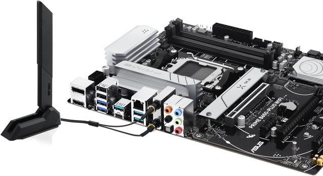 Alt view image 10 of 10 - ASUS PRIME B650-PLUS WIFI AMD B650 AM5 Ryzen™ Desktop 9000 8000 & 7000 ATX motherboard, DDR5, PCIe 5.0 M.2, 2.5Gb LAN, WIFI 6E, HDMI™, SATA 6 Gbps, USB Type-C®, BIOS FlashBack™, Thunderbolt™ 4 Header