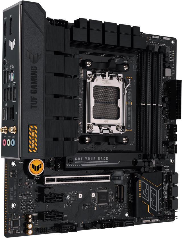 Alt view image 5 of 12 - ASUS TUF GAMING B650M-E WIFI AMD Socket AM5 Micro-ATX Motherboard, DDR5, for AMD Ryzen™ 7000 Series