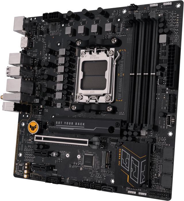 Alt view image 7 of 12 - ASUS TUF GAMING B650M-E WIFI AMD Socket AM5 Micro-ATX Motherboard, DDR5, for AMD Ryzen™ 7000 Series