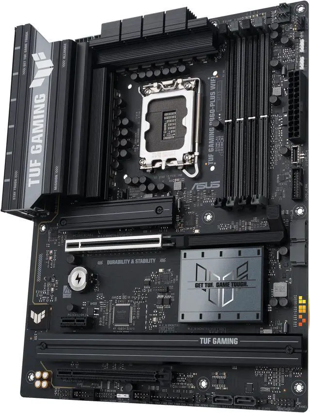 Alt view image 3 of 8 - ASUS TUF GAMING B860-PLUS WIFI B860 LGA 1851 ATX motherboard, Intel Core Ultra Series 2 Ready, Advanced AI PC-ready, 12+1+2+1 stages, DDR5 ,PCIe 5.0, 3x M.2, Wi-Fi 7,  2.5Gb LAN, USB 20Gbps Type-C