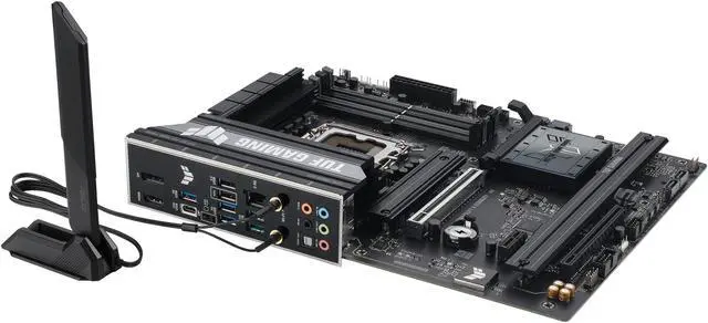 Alt view image 8 of 8 - ASUS TUF GAMING B860-PLUS WIFI B860 LGA 1851 ATX motherboard, Intel Core Ultra Series 2 Ready, Advanced AI PC-ready, 12+1+2+1 stages, DDR5 ,PCIe 5.0, 3x M.2, Wi-Fi 7,  2.5Gb LAN, USB 20Gbps Type-C