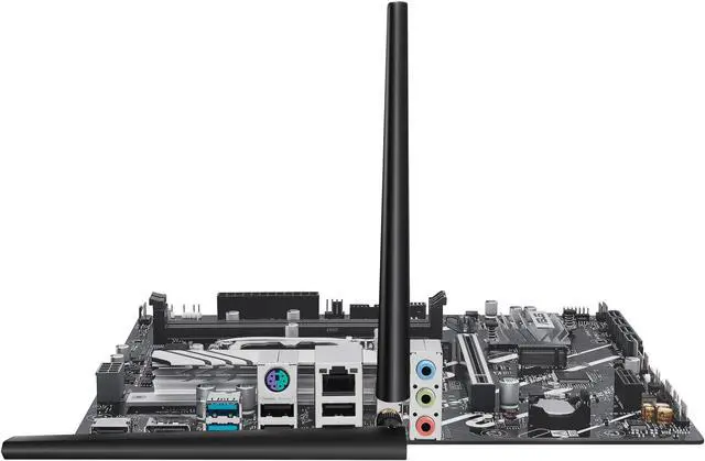 Alt view image 8 of 9 - ASUS PRIME H810M-A WIFI-CSM Intel H810 LGA 1851 mATX motherboard, 6+1+1+1 Discrete MOS, DDR5, PCIe 4.0, 2x M.2, Intel 1Gb Ethernet, Wi-Fi 6, DisplayPort, HDMI, USB 10Gbps, front USB 5Gbps Type-C