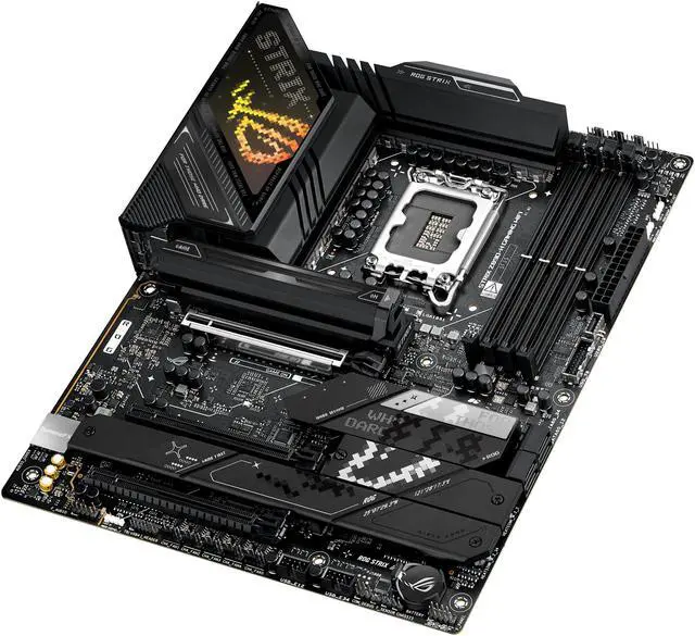 Alt view image 4 of 8 - ASUS ROG STRIX Z890-H GAMING WIFI Z890 LGA 1851 ATX motherboard, Intel Core Ultra Series 2 Ready, Advanced AI PC-ready, 16+2+1+2 stages, DDR5, 5Gb LAN, WiFi 7, 4x M.2, PCIe 5.0, USB Type-C, AI OC