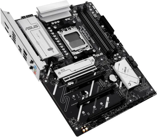 Alt view image 5 of 8 - ASUS Prime B850-PLUS WIFI-GSI AMD B850 (Ryzen AM5) ATX Motherboard (DDR5, PCIe 5.0, 3x M.2, WiFi 6E, 2.5Gb LAN, USB 10Gbps Type-C, BIOS FlashBack, Aura Sync)