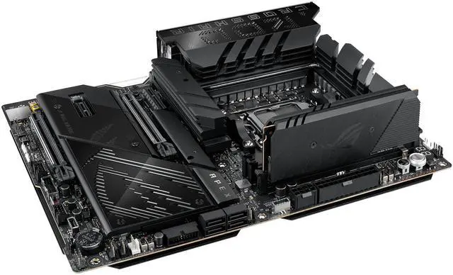 Alt view image 12 of 11 - ASUS ROG CROSSHAIR X870E APEX AMD X870E AM5 ATX motherboard, Advanced AI PC-ready, 18+2+2 stages, DDR5, ROG Memory Fan, ROG DIMM.2 Card, Wi-Fi 7, 5G LAN, 3x M.2, PCIe® 5.0, USB4® , USB Type-C®, AI OC