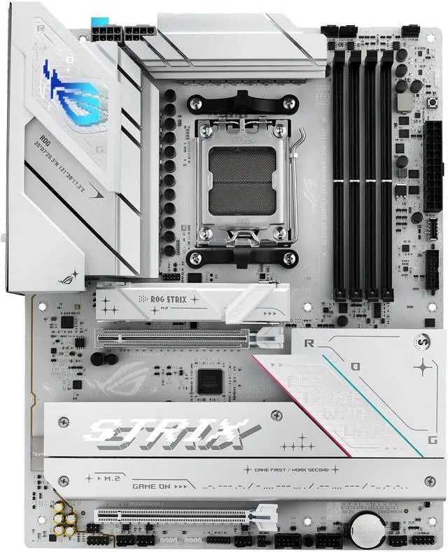Alt view image 2 of 9 - ASUS ROG STRIX B850-A GAMING WIFI R2 AMD AM5 B850 ATX motherboard with 14+2+1 power stages, DDR5 support with AEMP, WiFi 7, 4x M.2, PCIe 5.0 x16, USB 20Gbps Type-C, ASUS AI Advisor, AI Networking II
