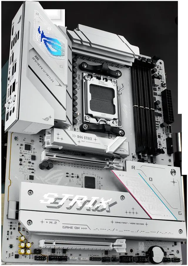 Alt view image 5 of 9 - ASUS ROG STRIX B850-A GAMING WIFI R2 AMD AM5 B850 ATX motherboard with 14+2+1 power stages, DDR5 support with AEMP, WiFi 7, 4x M.2, PCIe 5.0 x16, USB 20Gbps Type-C, ASUS AI Advisor, AI Networking II