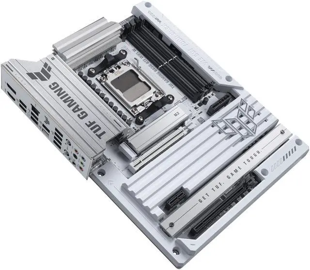 Alt view image 5 of 13 - ASUS TUF GAMING B850-BTF WIFI W AMD B850 ATX motherboard, hidden-connector design, 14+2+1 80A DrMOS power stages, DDR5, PCIe 5.0 Ready, 3x M.2, Wi-Fi 7, 2.5Gb LAN, DP, HDMI, USB 20Gbps Type-C