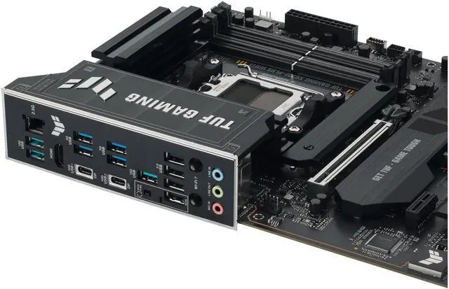 Alt view image 6 of 9 - ASUS TUF GAMING X870E-PLUS WIFI7 AMD X870E ATX Motherboard with 16+2+1 80A Power Stages, DDR5 Support with AEMP, PCIe 5.0 x16 with PCIe Slot Q-Release Slim, Four M.2 Slots, WiFi 7 with ASUS WiFi Q-Antenna