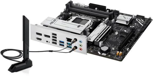 Alt view image 10 of 10 - ASUS PRIME B850M-A WIFI-CSM AMD AM5 B850 mATX motherboard, DDR5, PCIe 5.0 Ready, 3x M.2, Wi-Fi 6E, 2.5Gb LAN, DisplayPort, HDMI, USB Type-C, ASUS Control Center Express Remote IT Management