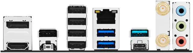 Alt view image 9 of 12 - ASUS B650EM MAX GAMING WIFI AMD B650 mATX motherboard, DDR5, PCIe 5.0 Ready, three M.2 slots, WiFi 6, Realtek 1Gb Ethernet, DisplayPort, HDMI, rear USB 10Gbps Type-A & Type-C ports support, BIOS FlashBack, Aura Sync