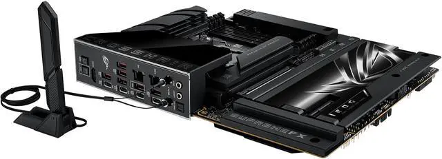 Alt view image 4 of 18 - ASUS ROG CROSSHAIR X870E HERO BTF AMD X870E ATX Board with Hidden-connector Design and High-power GPU Slot for Clean Cable Management, 18+2+2 Power, DDR5, WiFi 7, 5x M.2, PCIe 5.0, USB4, Advanced AI PC-ready