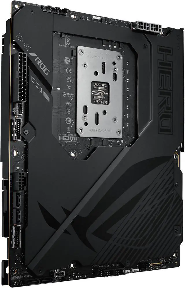 Alt view image 15 of 18 - ASUS ROG CROSSHAIR X870E HERO BTF AMD X870E ATX Board with Hidden-connector Design and High-power GPU Slot for Clean Cable Management, 18+2+2 Power, DDR5, WiFi 7, 5x M.2, PCIe 5.0, USB4, Advanced AI PC-ready