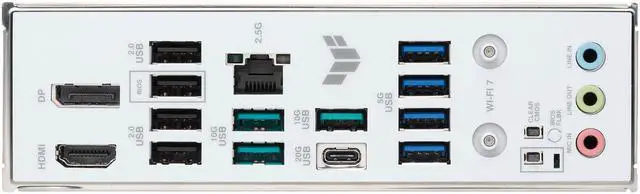 Alt view image 4 of 12 - ASUS TUF GAMING B850M-PLUS WIFI7 W AMD B850 mATX motherboard, 14+2+1 80A DrMOS power stages, DDR5, PCIe 5.0, three M.2 slots, WiFi 7, 2.5Gb Ethernet, DisplayPort, HDMI, rear USB-C 20Gbps and front USB-C 10Gbps