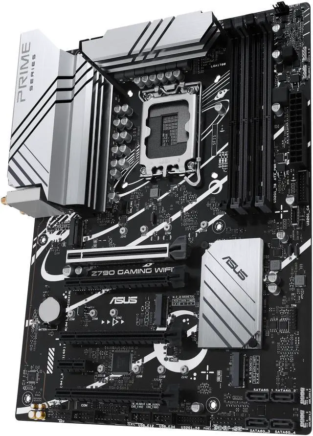 Open Box: ASUS Z790 GAMING WIFI7 Intel LGA 1700 (14th/13th/12th Gen) ATX Motherboard (DDR5, PCIe 5.0, 3x M.2, WiFi 7, 1Gb LAN, USB 3.2 Gen 2x2 Type-C, Aura Sync) - Newegg.com - Image 4