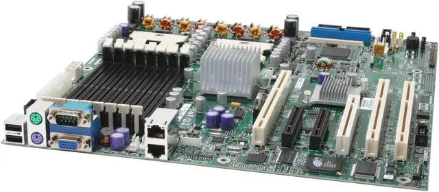 Alt view image 2 of 6 - Intel SE7520BD2SATAD2 SSI EEB 3.0 Server Motherboard Dual 603/604 Intel E7520 DDR2 400