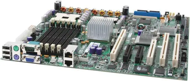 Alt view image 2 of 6 - Intel SE7520BD2SCSI SSI EEB 3.0 Server Motherboard Dual 603/604 Intel E7520