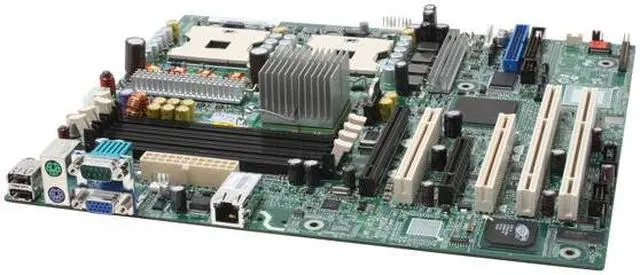 Alt view image 2 of 6 - Intel SE7525RP2 ATX Server Motherboard Dual 603/604 Intel E7525 DDR2 400