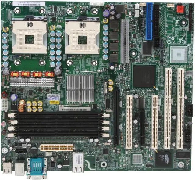 Alt view image 3 of 6 - Intel SE7525RP2 ATX Server Motherboard Dual 603/604 Intel E7525 DDR2 400