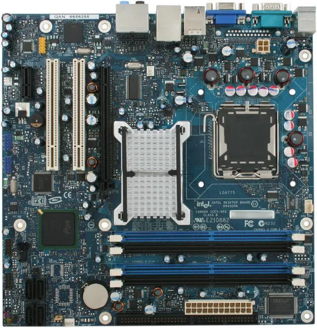 Alt view image 3 of 5 - Intel BLKD945GPMLKR LGA 775 Intel 945G Micro ATX Intel Motherboard - OEM