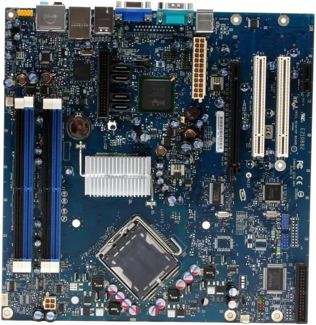 Alt view image 3 of 5 - Intel BOXD945GBOLKR LGA 775 Intel 945G Micro BTX Intel Motherboard