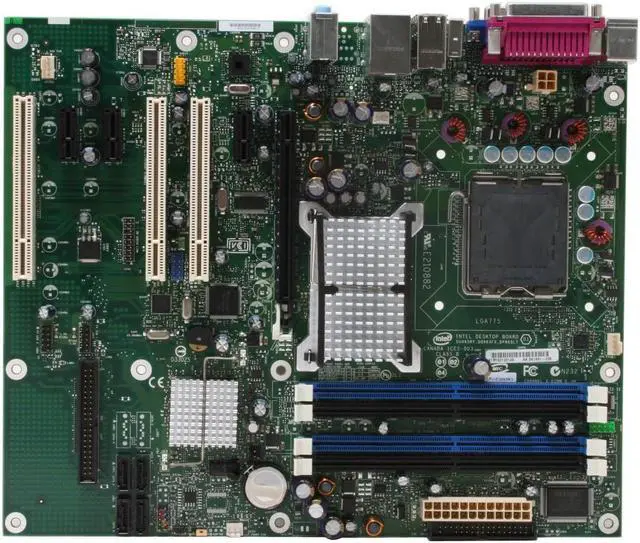 Alt view image 3 of 4 - Intel BLKDG965RYCK LGA 775 Intel G965 Express ATX Intel Motherboard - OEM