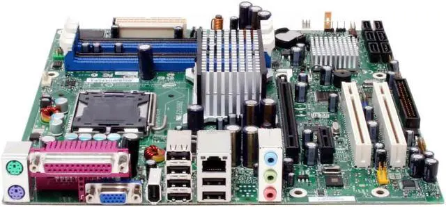 Alt view image 2 of 6 - Intel BOXDQ965GFEKR LGA 775 Intel Q965 Express Micro ATX Intel Motherboard