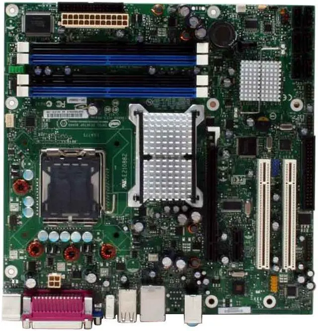 Alt view image 3 of 6 - Intel BOXDQ965GFEKR LGA 775 Intel Q965 Express Micro ATX Intel Motherboard