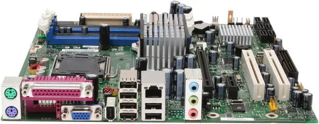 Alt view image 2 of 5 - Intel BLKDQ965GFEKR LGA 775 Intel Q965 Express Micro ATX Intel Motherboard - OEM