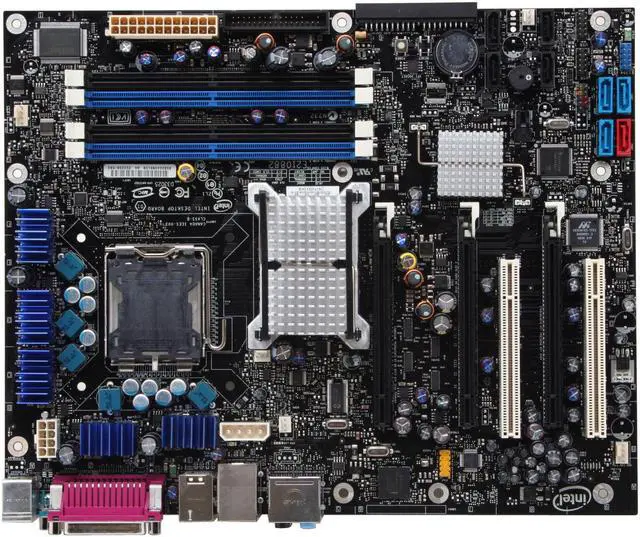 Alt view image 2 of 4 - Intel BLKD975XBX2KR LGA 775 Intel 975X ATX Intel Motherboard - OEM